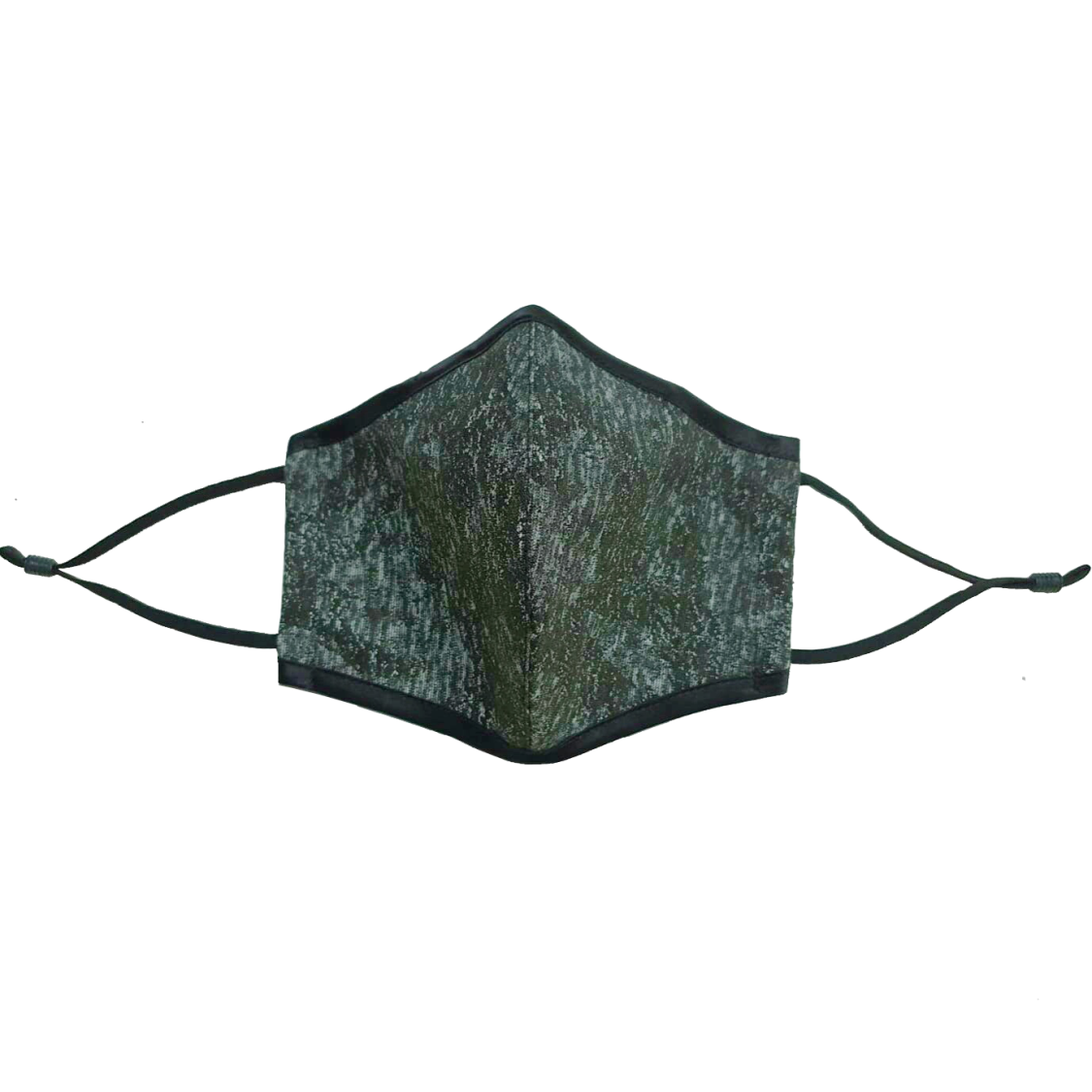 Grey Black Textured Reusable Mask - Image 2